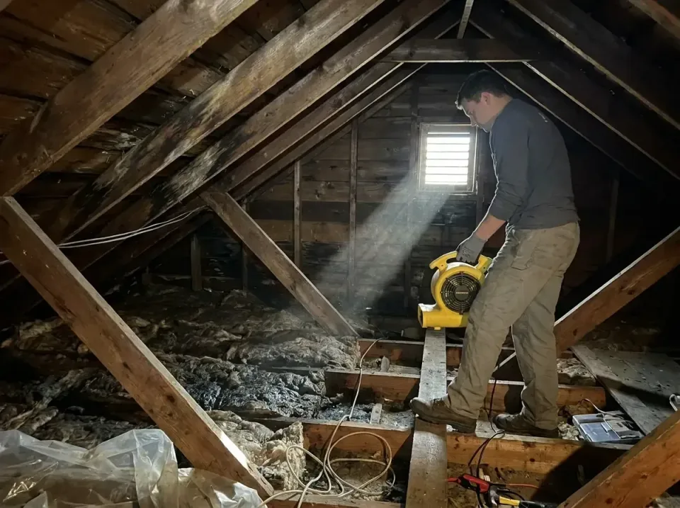 attic-water-damage-drying-proc-007 — frequently asked questions, Emergency Water Extraction & 24/7 Flood Response in Waite P…